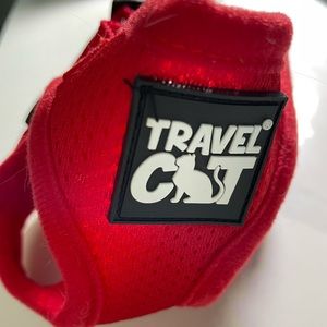 Travel Cat harness & leash, Size Medium, Color Rec